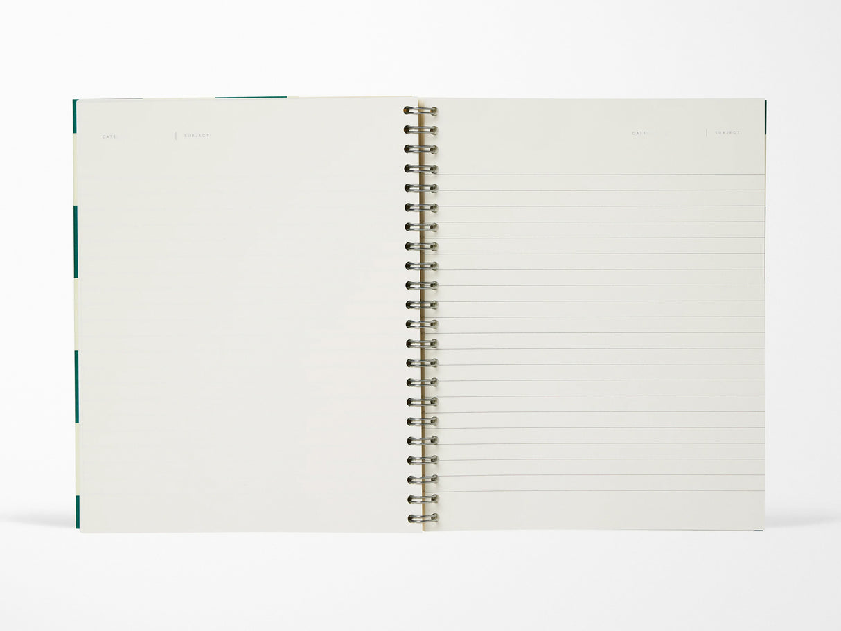 NEW! Notem NELA Journal - Medium Green Check