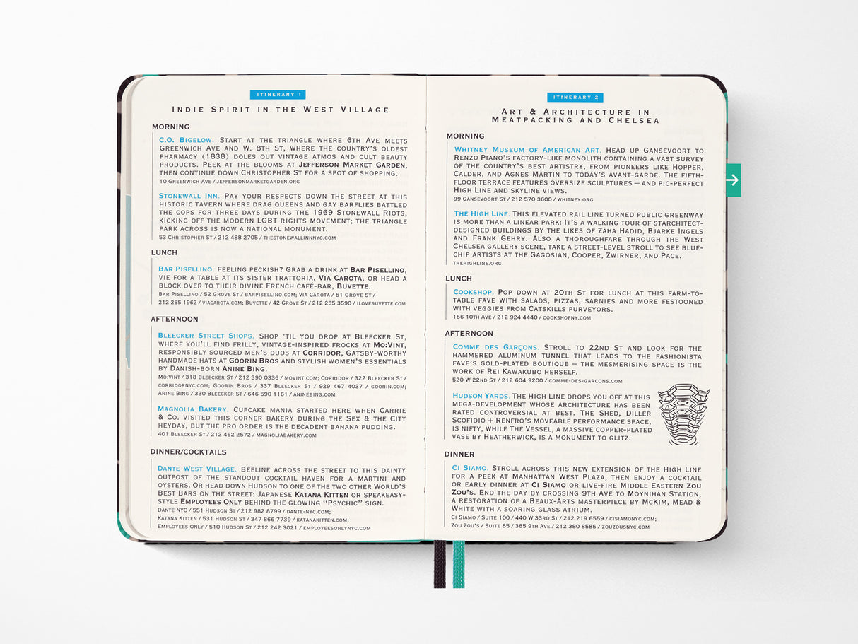 New York Travel Guide LUXE x Moleskine