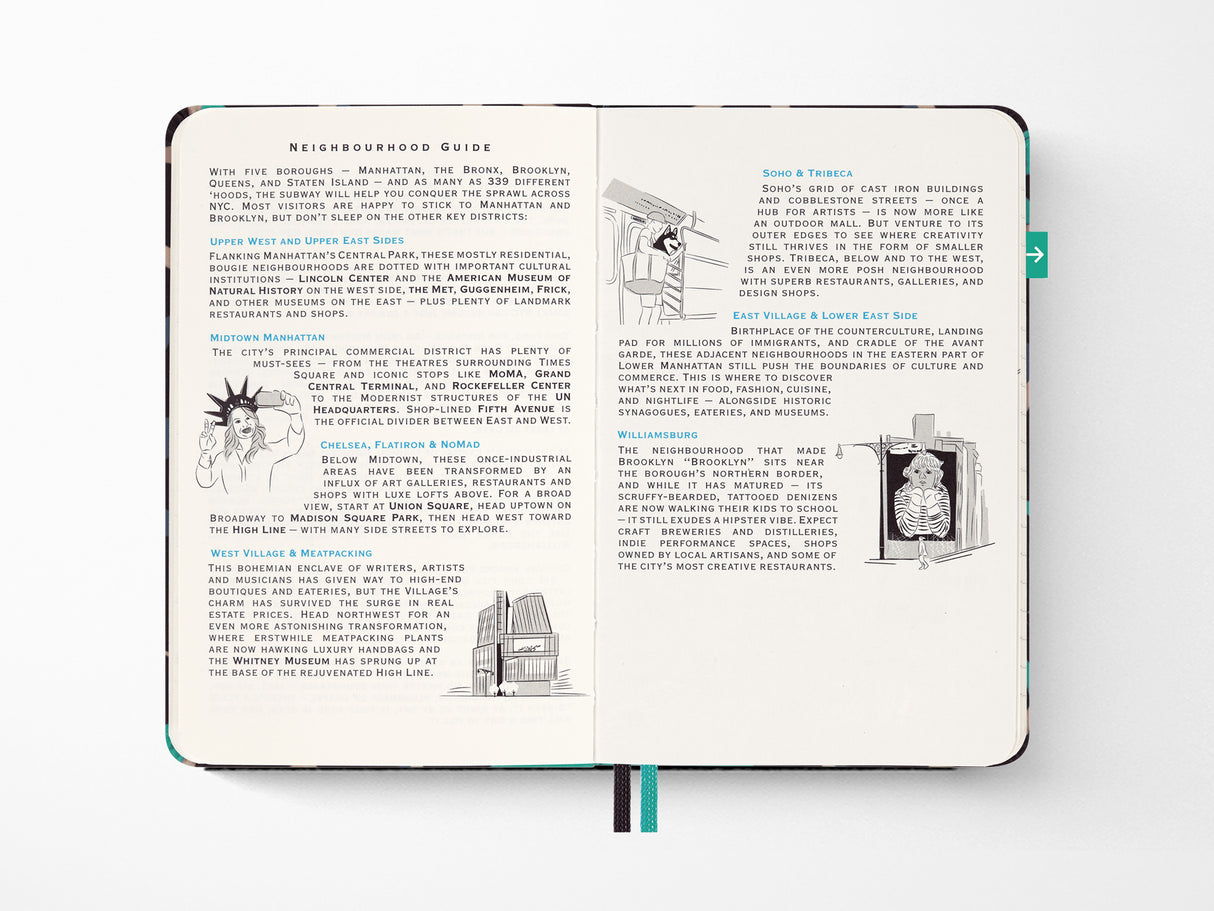 New York Travel Guide LUXE x Moleskine