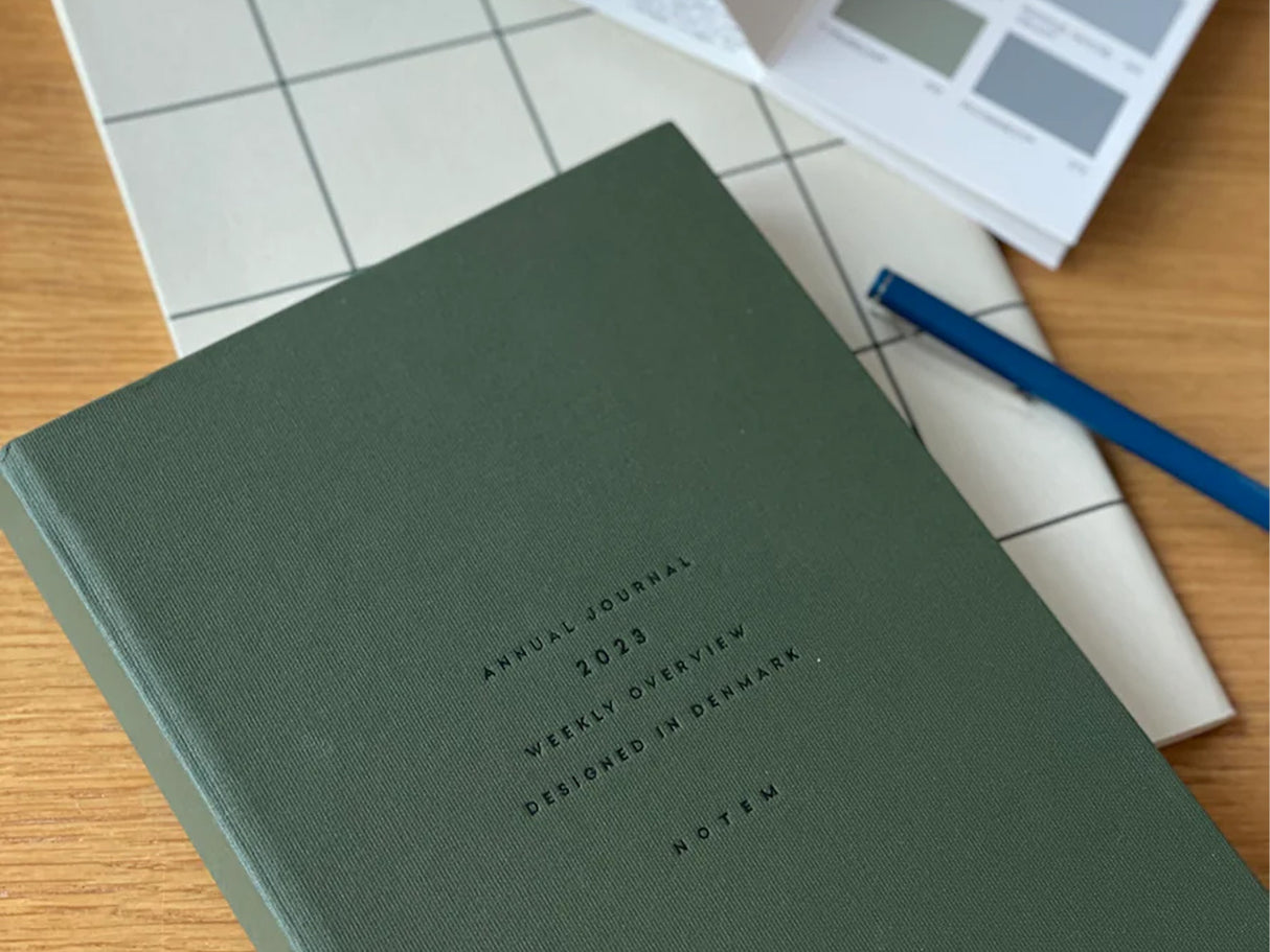 Notem ALVA ANNUAL Journal 2026 - Dark Green A5