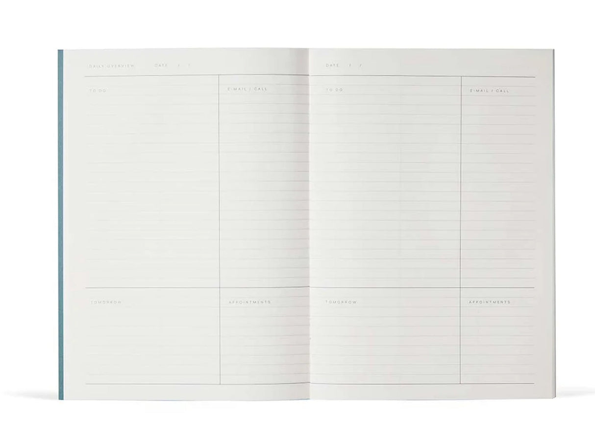 Notem MILO Weekly Work Journal - Blue Check