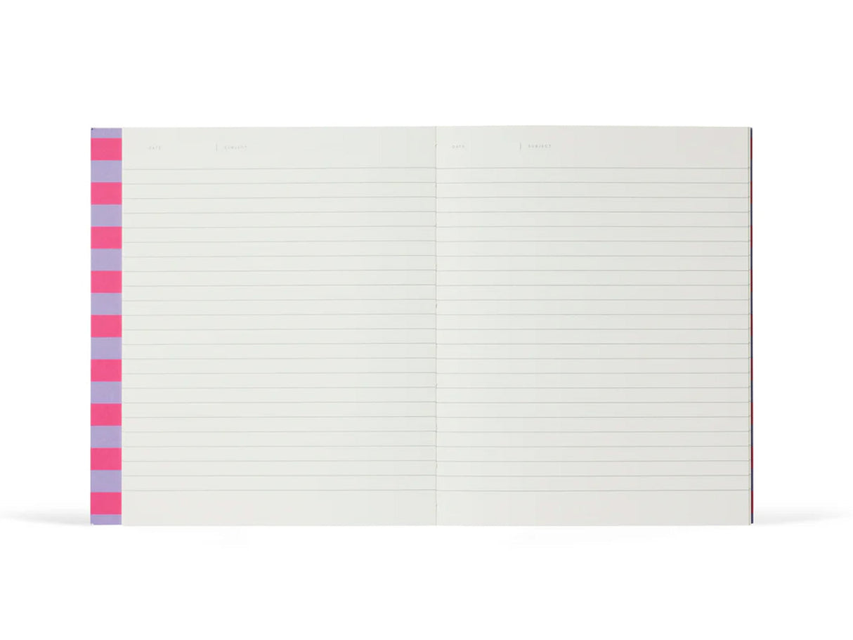Notem UMA Journal - Medium Lavender Stripe