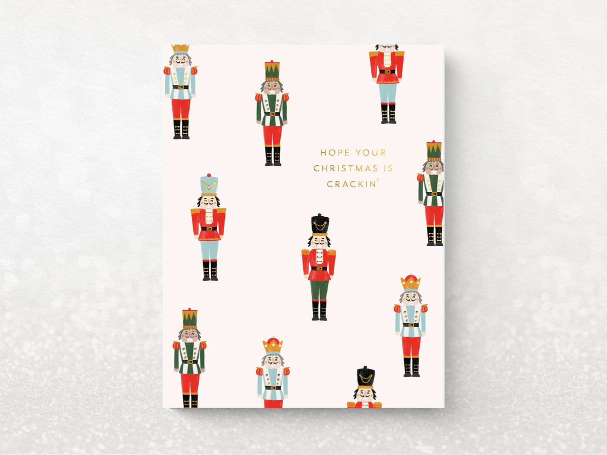 Nutcracker Christmas Holiday Greeting Cards - Set of 6