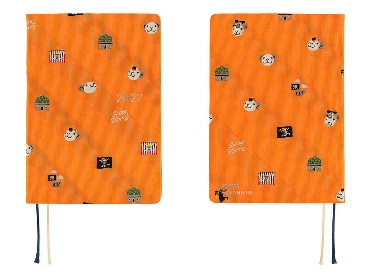 October Hobonichi Techo A6 Hon 2027 - ONE PIECE magazine: Very Very Merry!