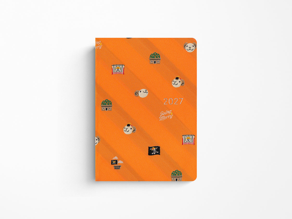 October Hobonichi Techo A6 Hon 2027 - ONE PIECE magazine: Very Very Merry!