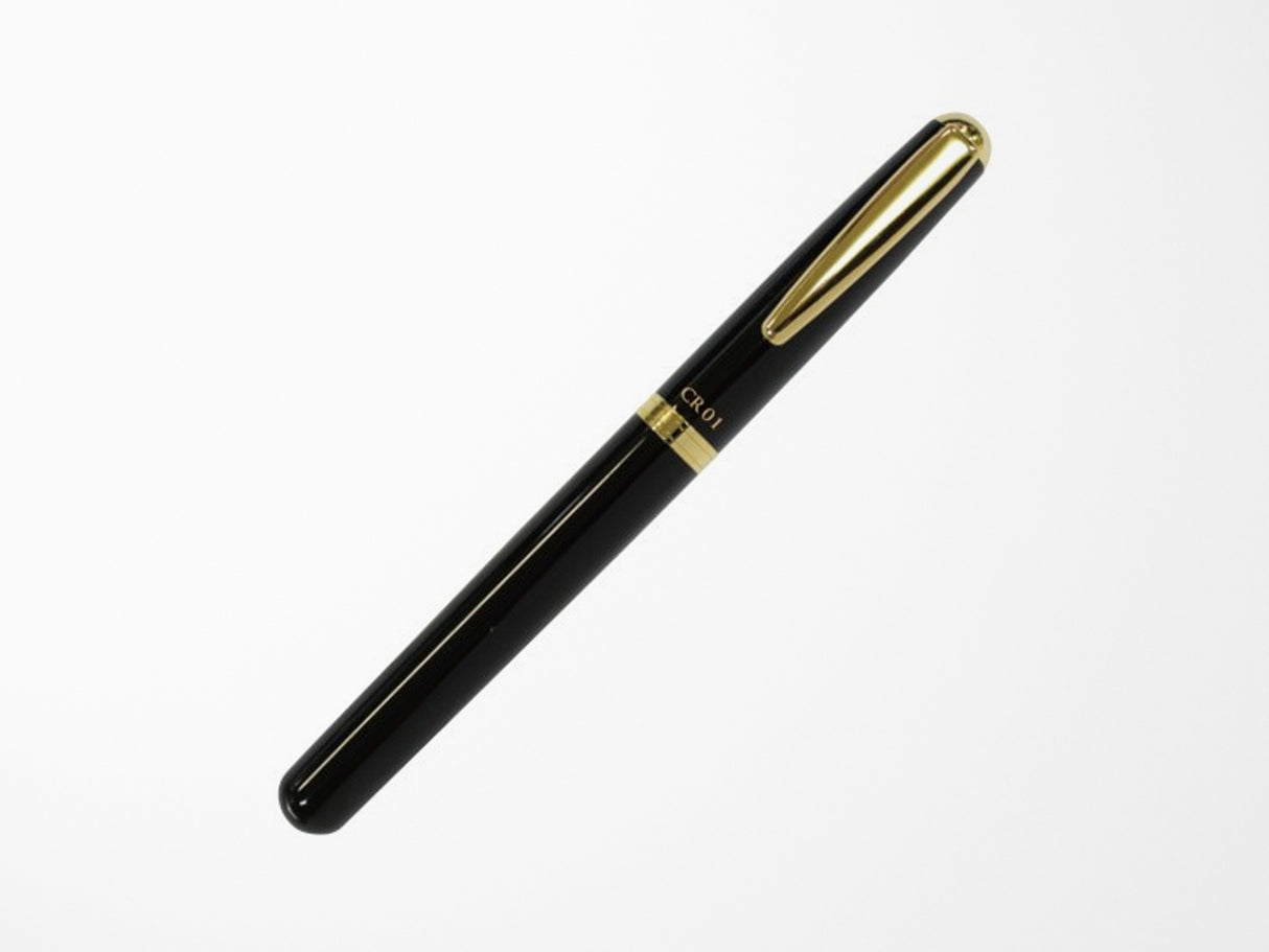 Ohto CR01 Ceramic Rollerball Pen - Black Gold