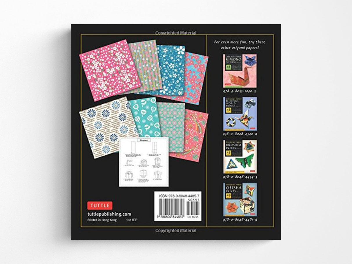 Origami Paper Cherry Blossom Patterns - Small