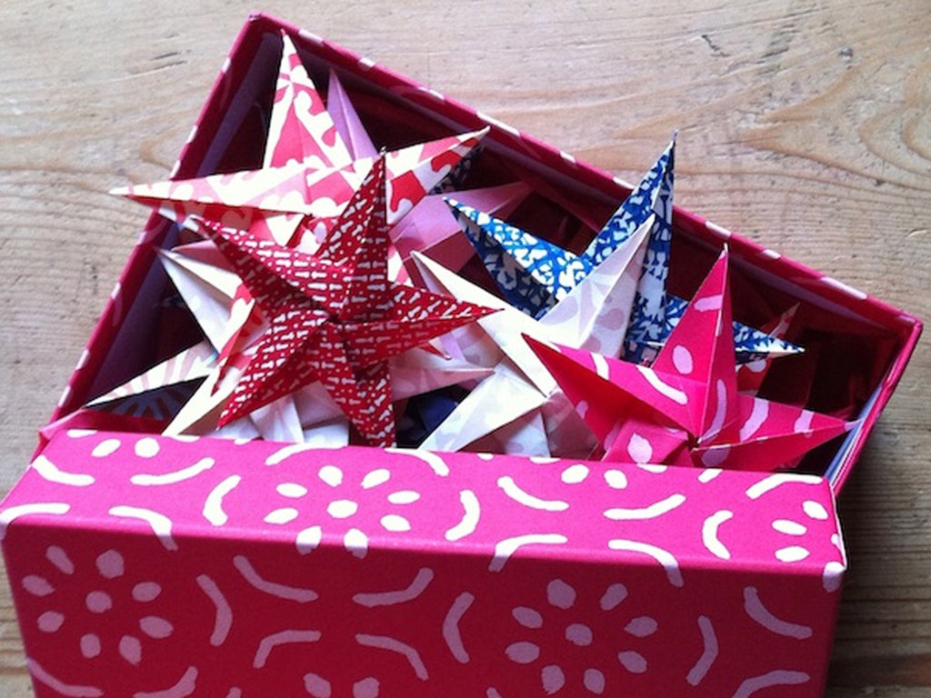 Origami Star Garland Kit