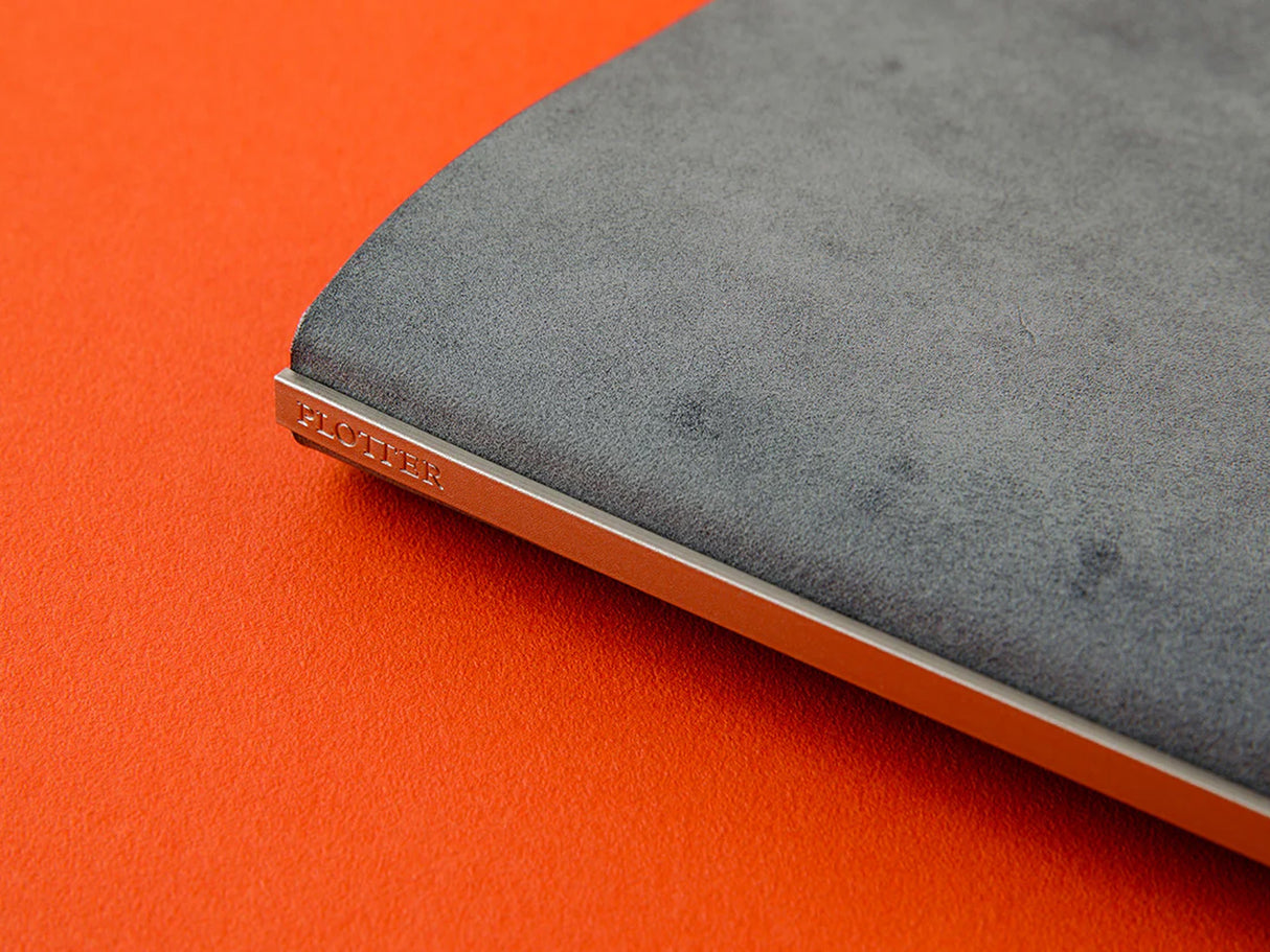 PLOTTER 6 Ring Leather Binder - A5 Shiranami