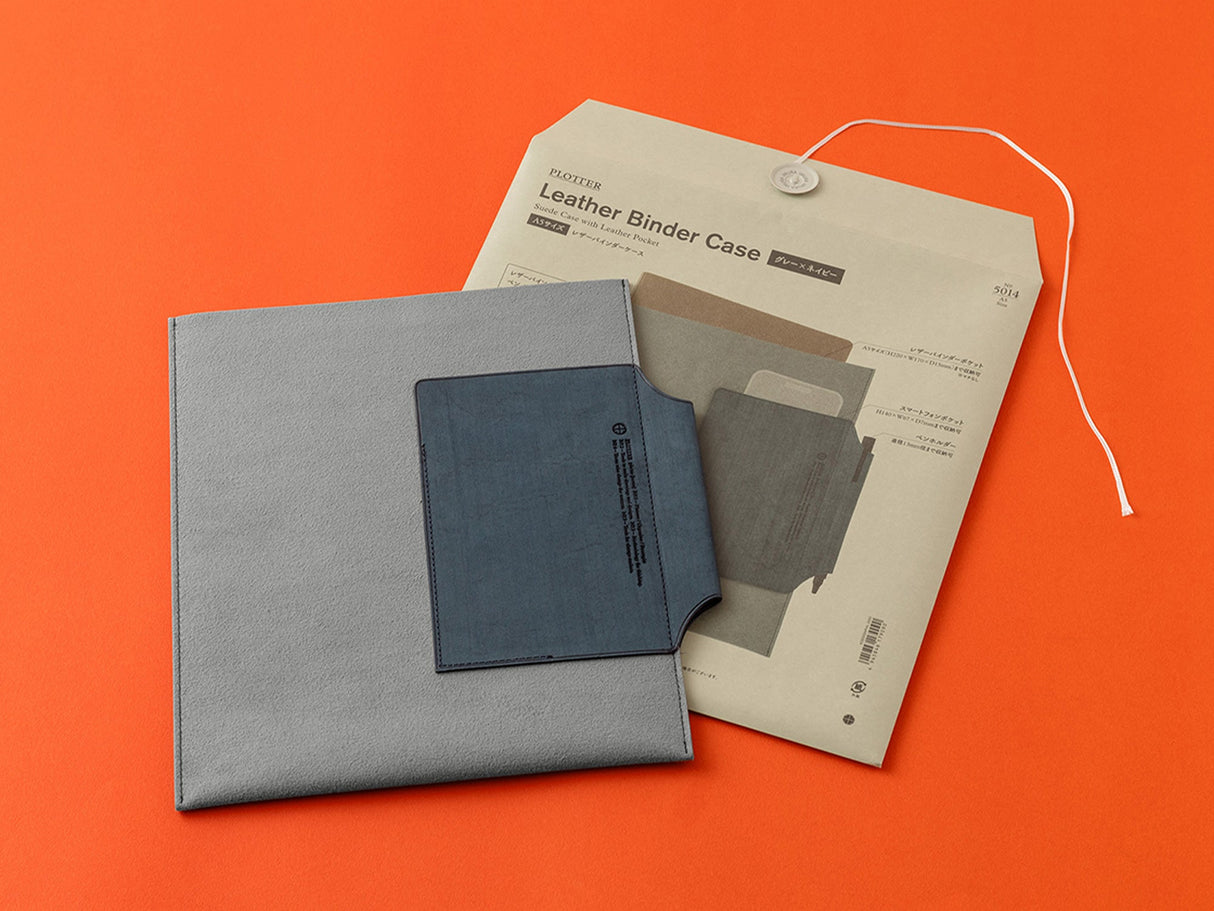 PLOTTER Leather Binder Case - A5 Size