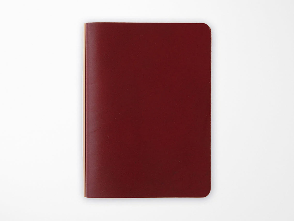 PLOTTER Limited Edition LISCIO Red Leather 6 Ring Leather Binder with Accessories - Mini