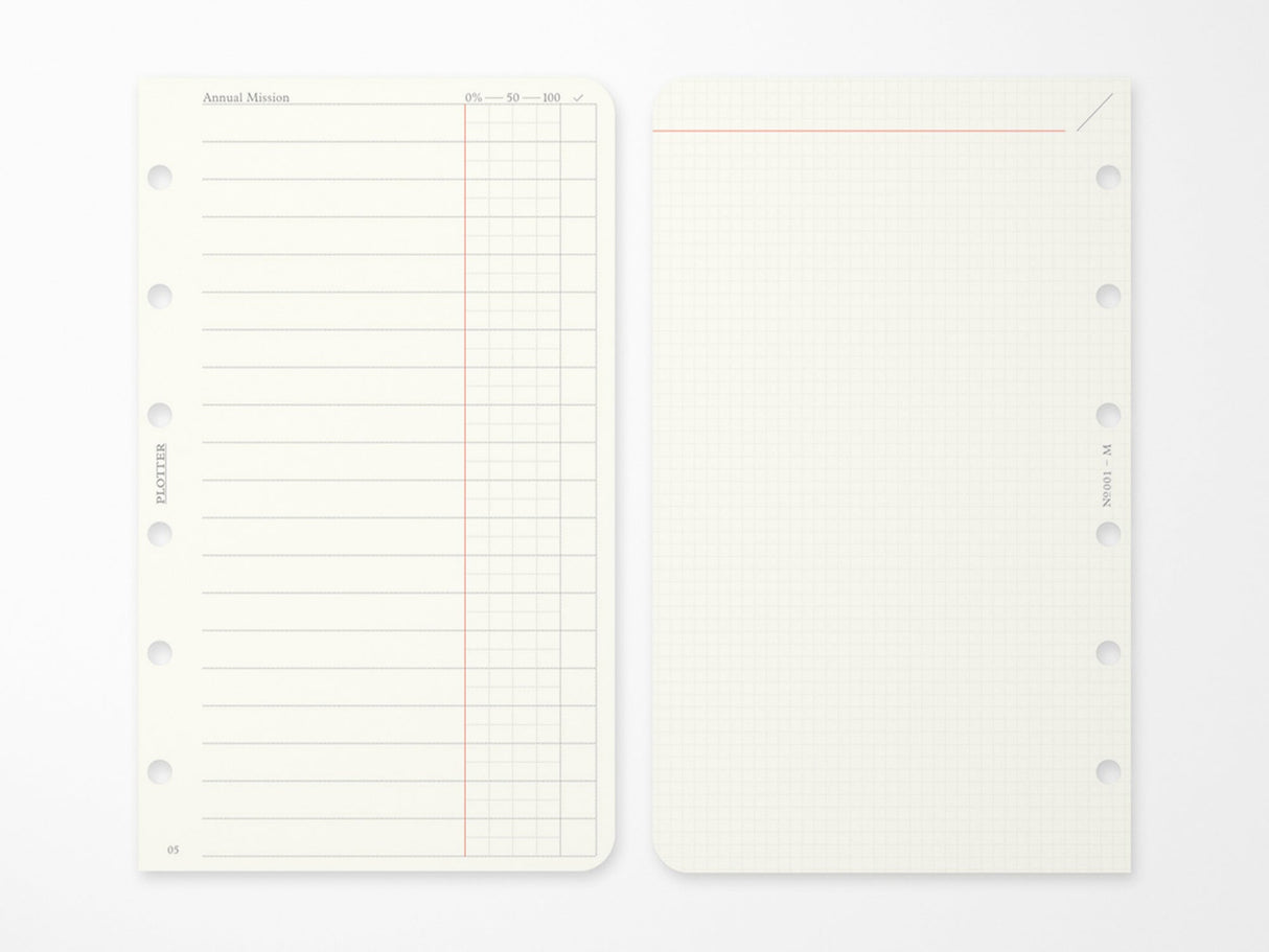 PLOTTER Refill Monthly Schedule Refill 2026 - Mini Size