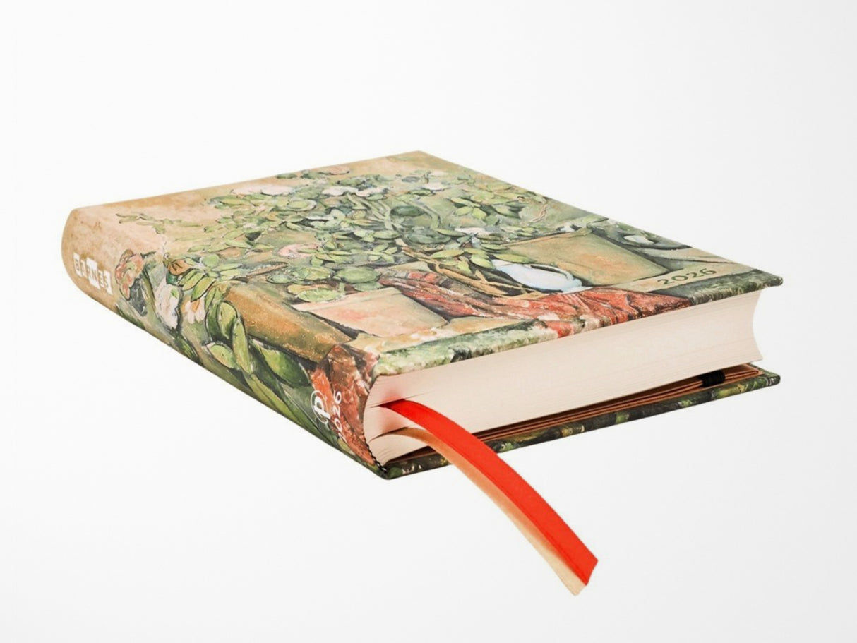 Paperblanks 2026 Daily Planner Midi - Cezanne's Terracotta Pots and Flowers