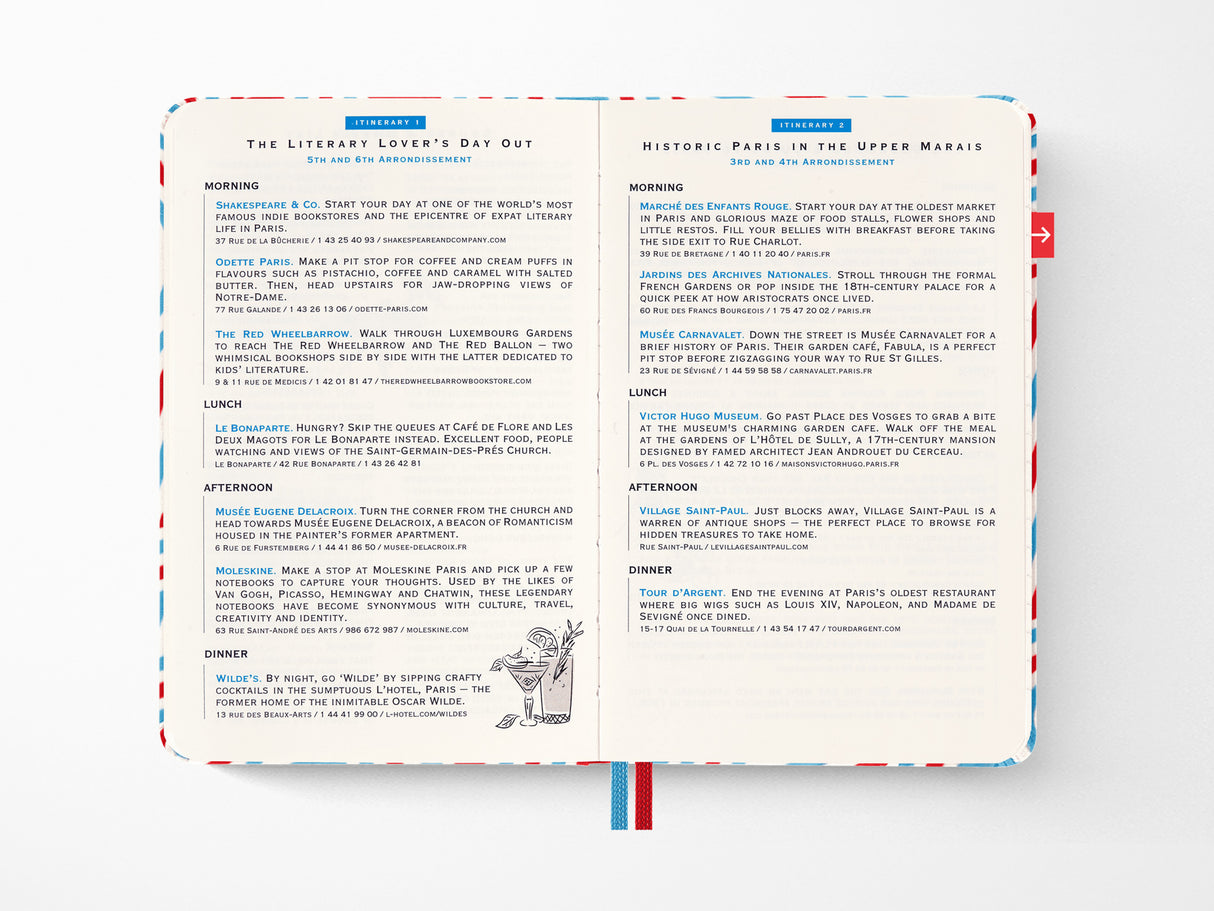 Paris Travel Guide LUXE x Moleskine