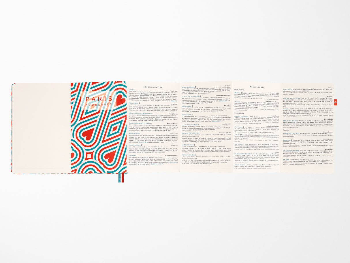 Paris Travel Guide LUXE x Moleskine