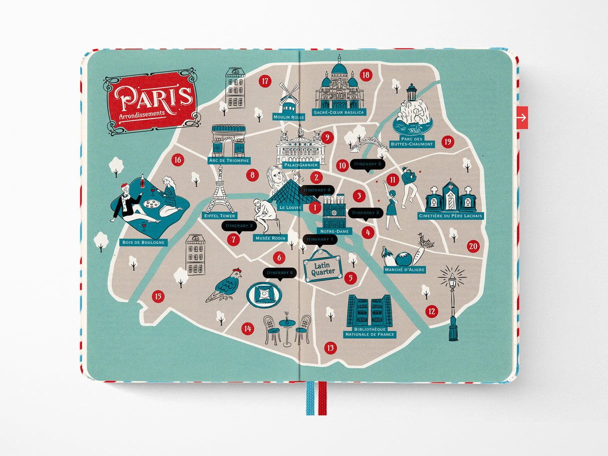 Paris Travel Guide LUXE x Moleskine