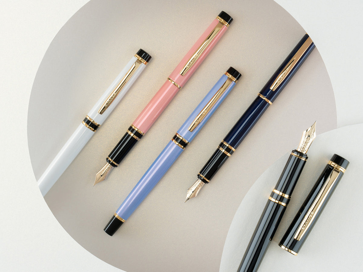 Pilot Grance Fountain Pen - Pearl Pink