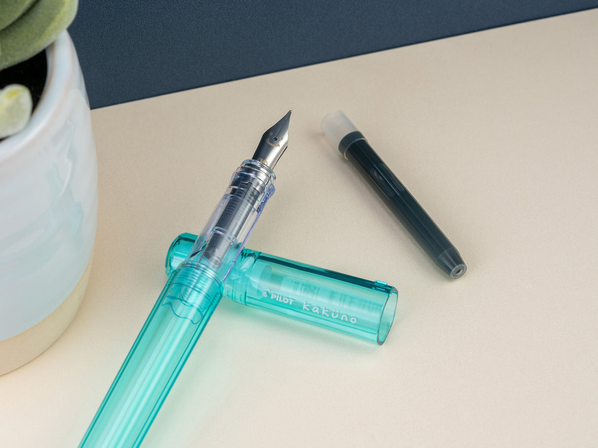 Pilot Kakuno Fountain Pen - Aqua