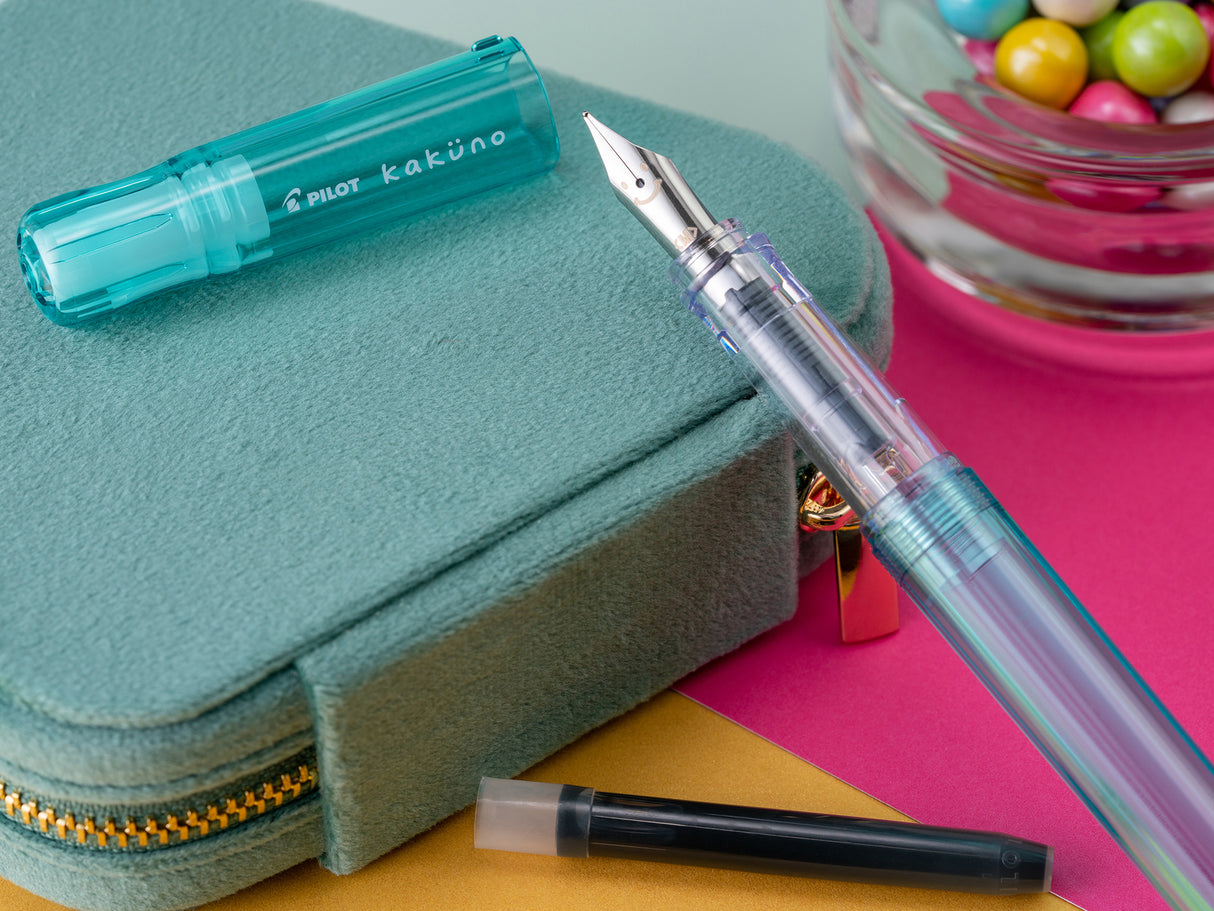 Pilot Kakuno Fountain Pen - Aqua