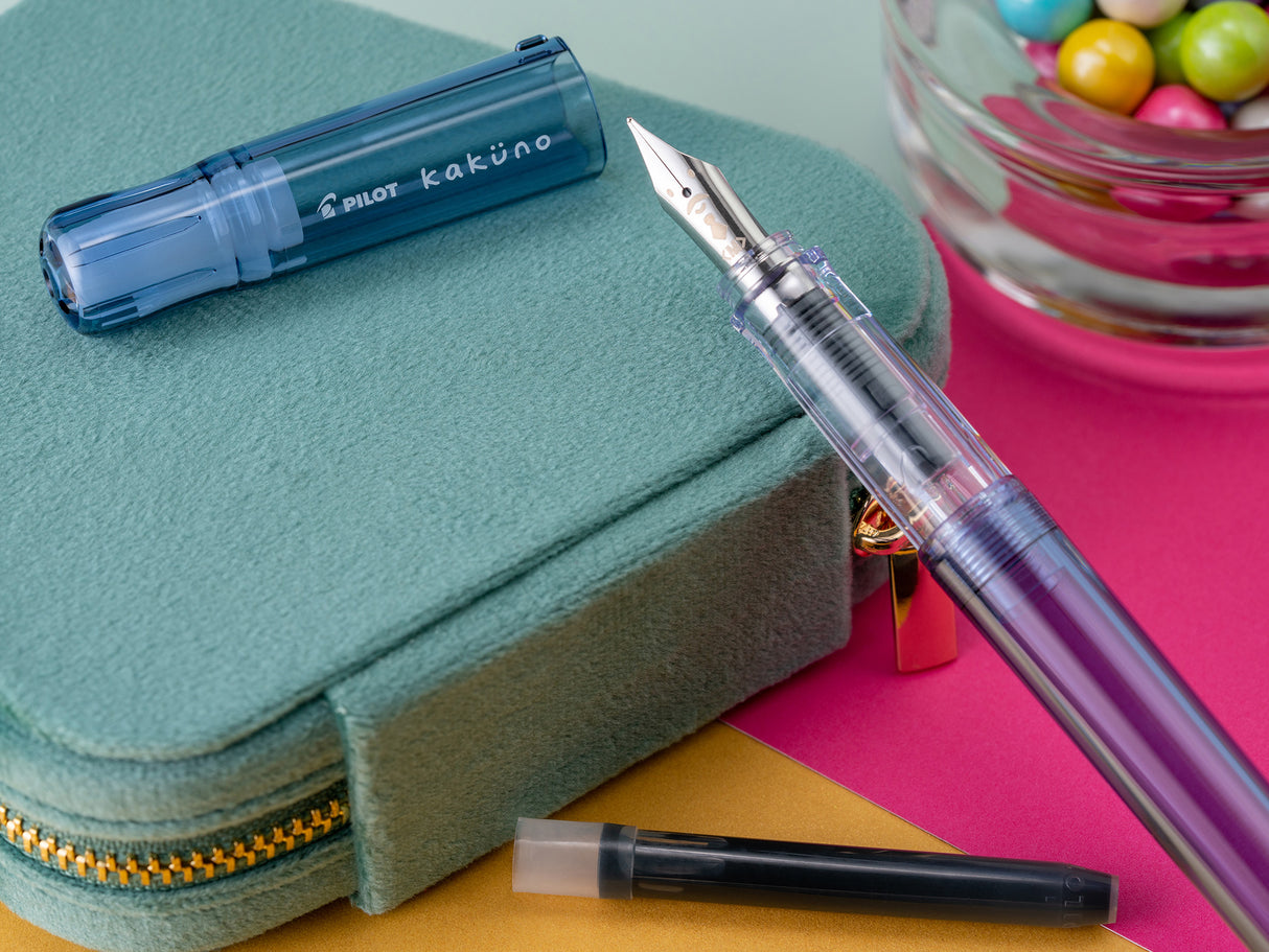 Pilot Kakuno Fountain Pen - Blue
