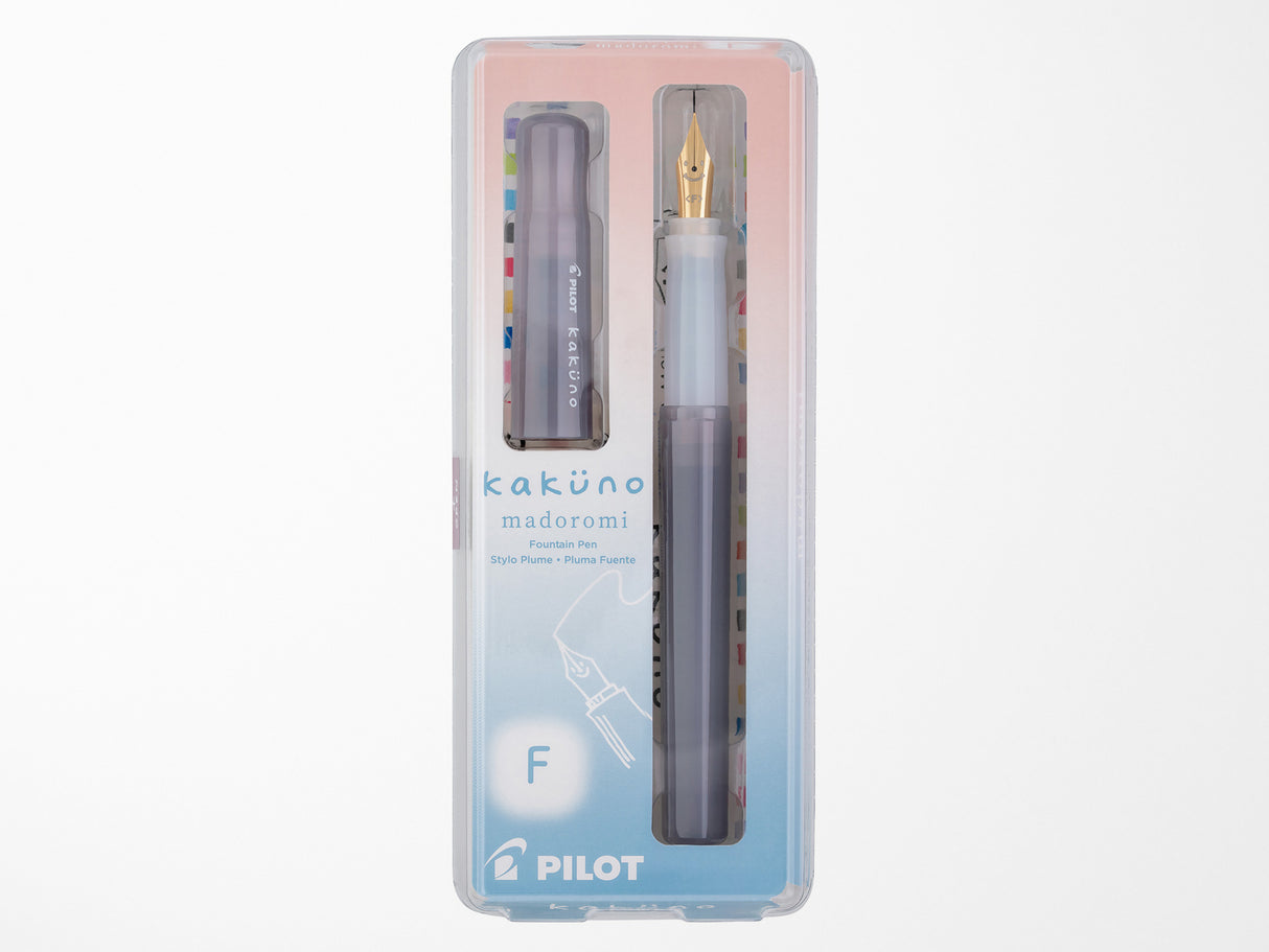 Pilot Kakuno Fountain Pen - Madoromi – Nimbus Grey