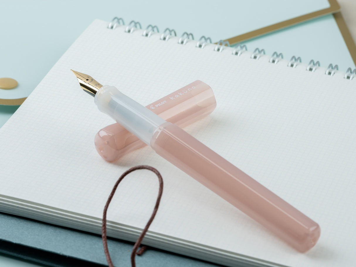 Pilot Kakuno Fountain Pen - Madoromi – Rosy Dusk