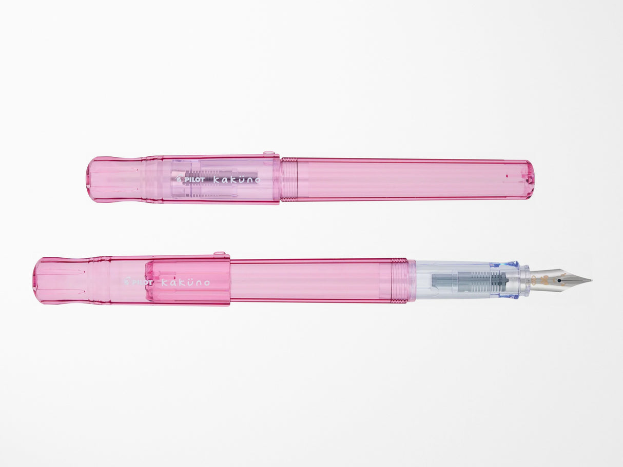 Pilot Kakuno Fountain Pen - Pink