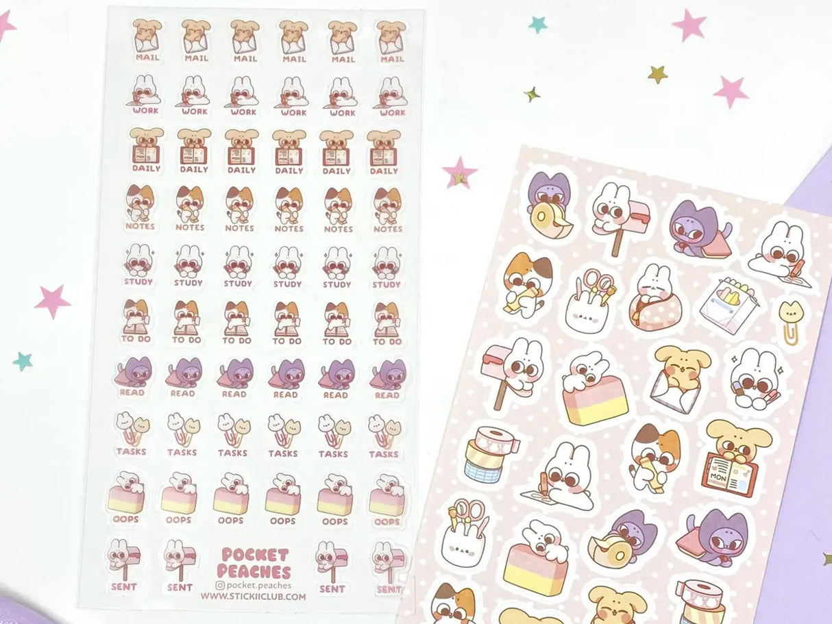 Planner Cuties Sticker Sheet