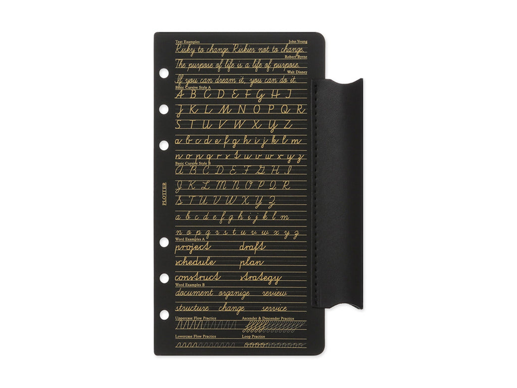 PLOTTER Leather Penholder with Lifter - Bible Size