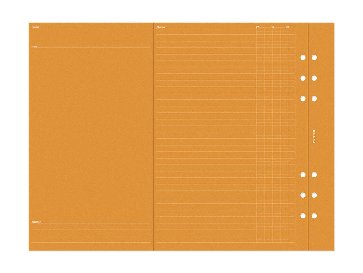 PLOTTER Project Manager 6 Colors Assortment - A5 Size