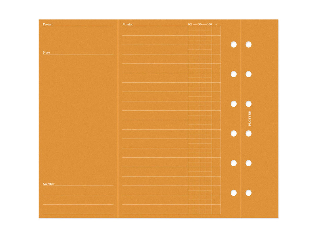 PLOTTER Project Manager 6 Colors Assortment - Mini Size