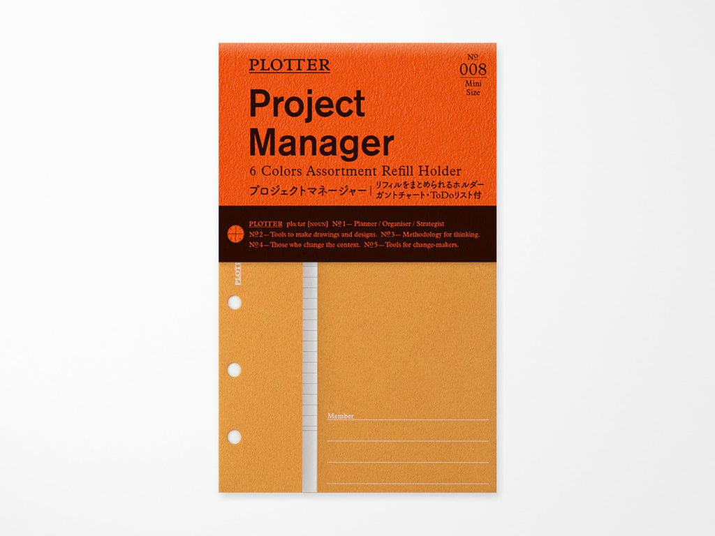 PLOTTER Project Manager 6 Colors Assortment - Mini Size