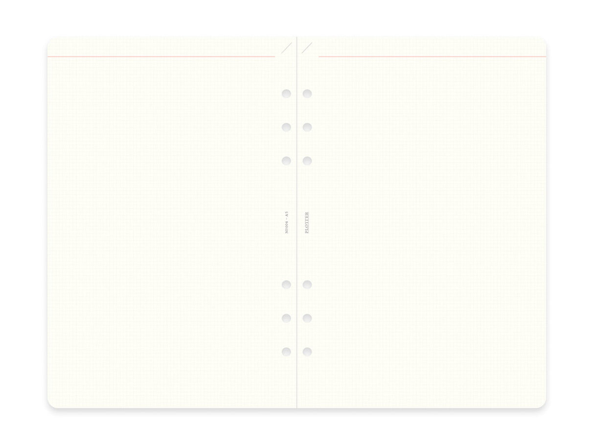 PLOTTER Refill Memo Pad 2mm Grid - A5 Size