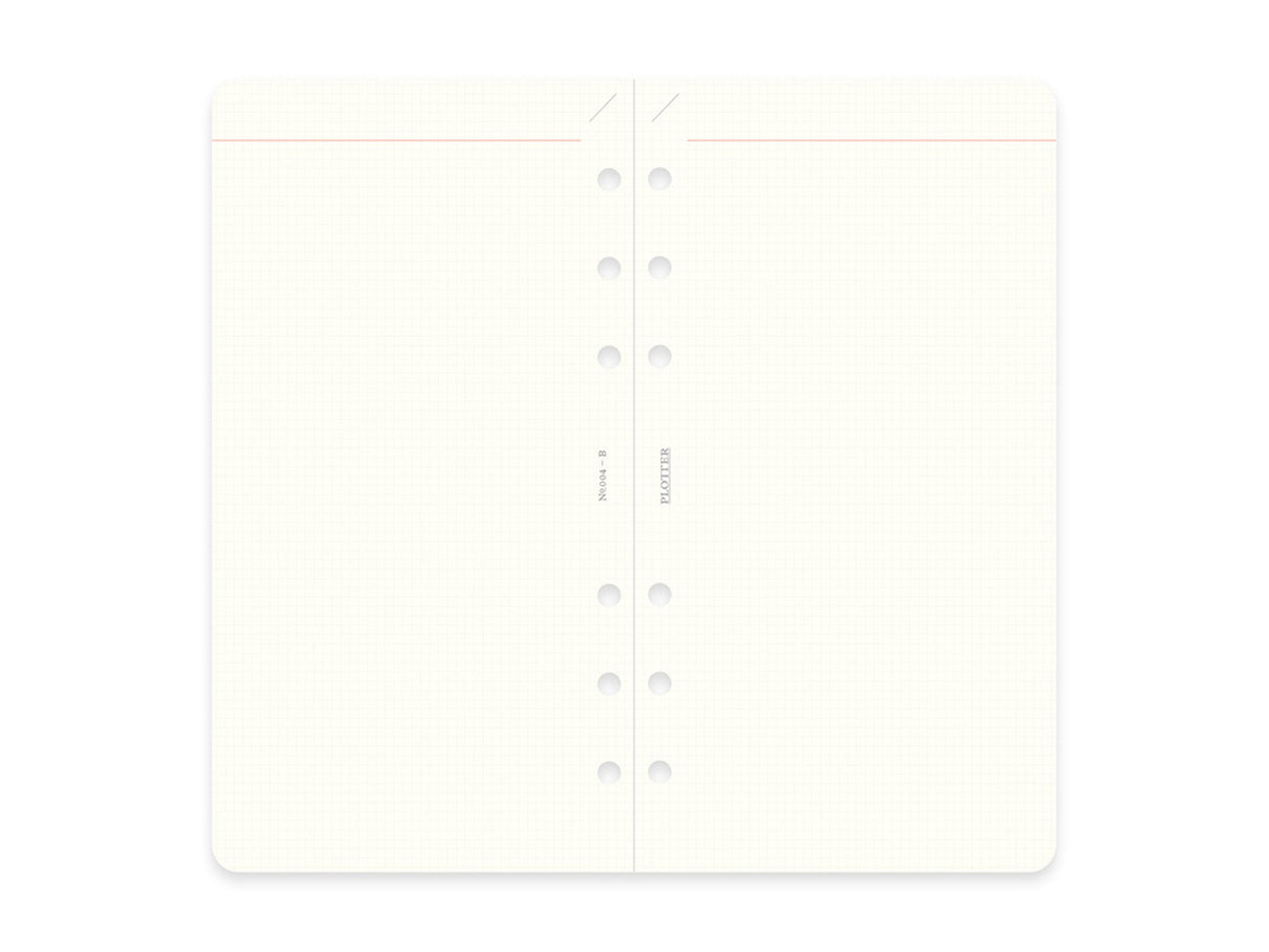 PLOTTER Refill Memo Pad 2mm Grid - Bible Size