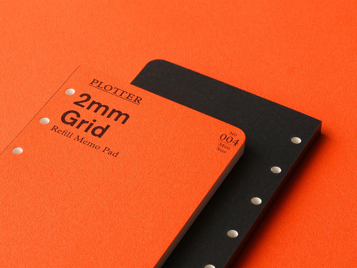 PLOTTER Refill Memo Pad 2mm Grid - Mini Size