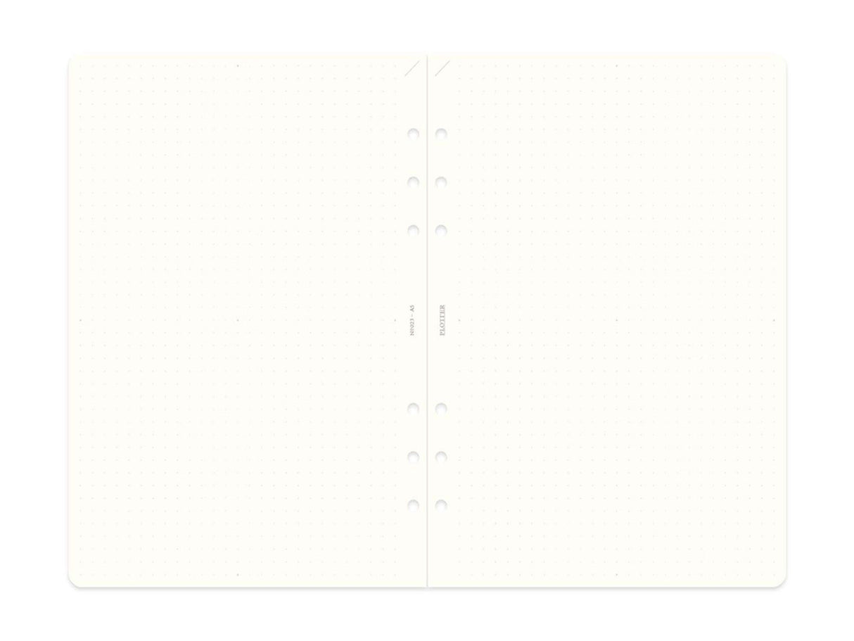 PLOTTER Refill Memo Pad Dot Grid - A5 Size