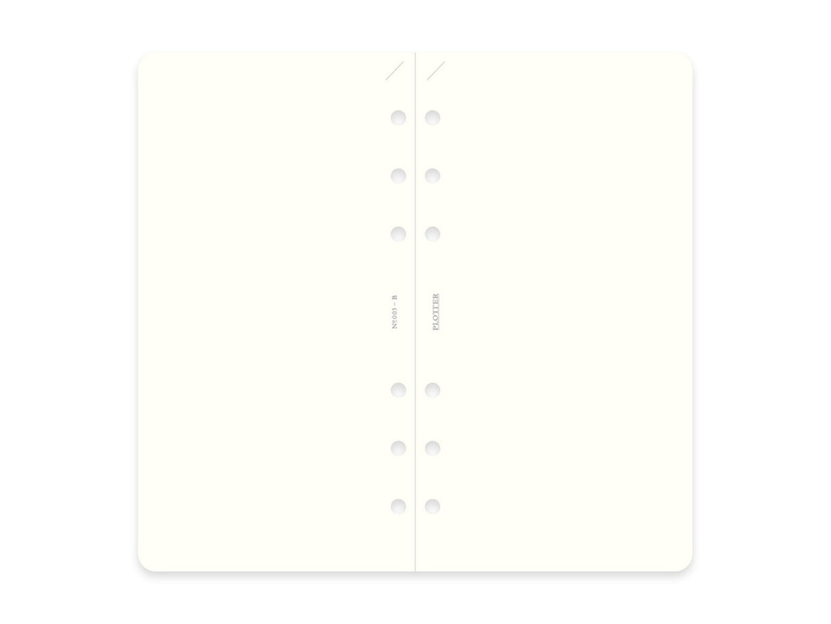 PLOTTER Refill Memo Pad Plain - Bible Size
