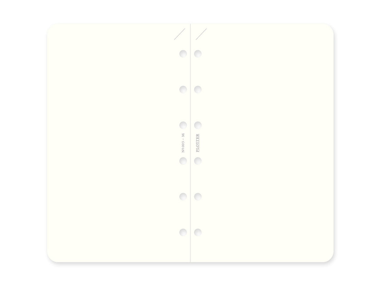 PLOTTER Refill Memo Pad Plain - Mini Size