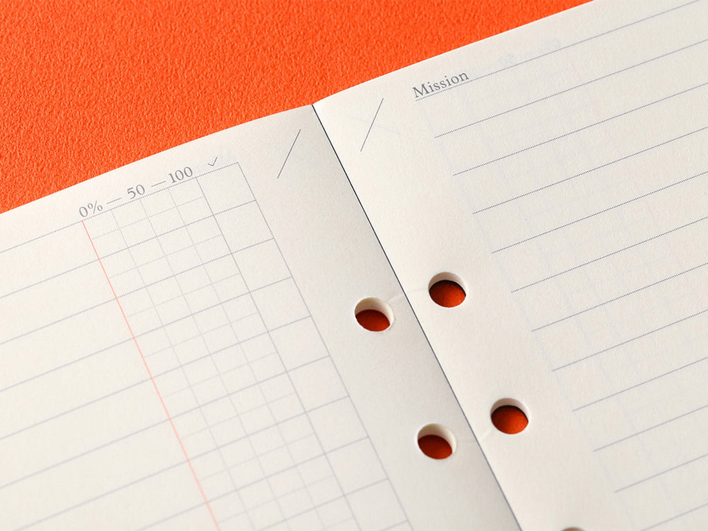 PLOTTER Refill Memo Pad To Do List - A5 Size