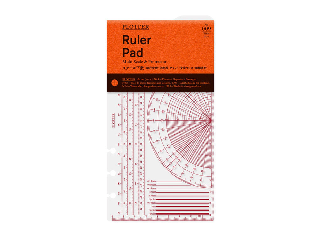 PLOTTER Ruler Pad - Bible Size