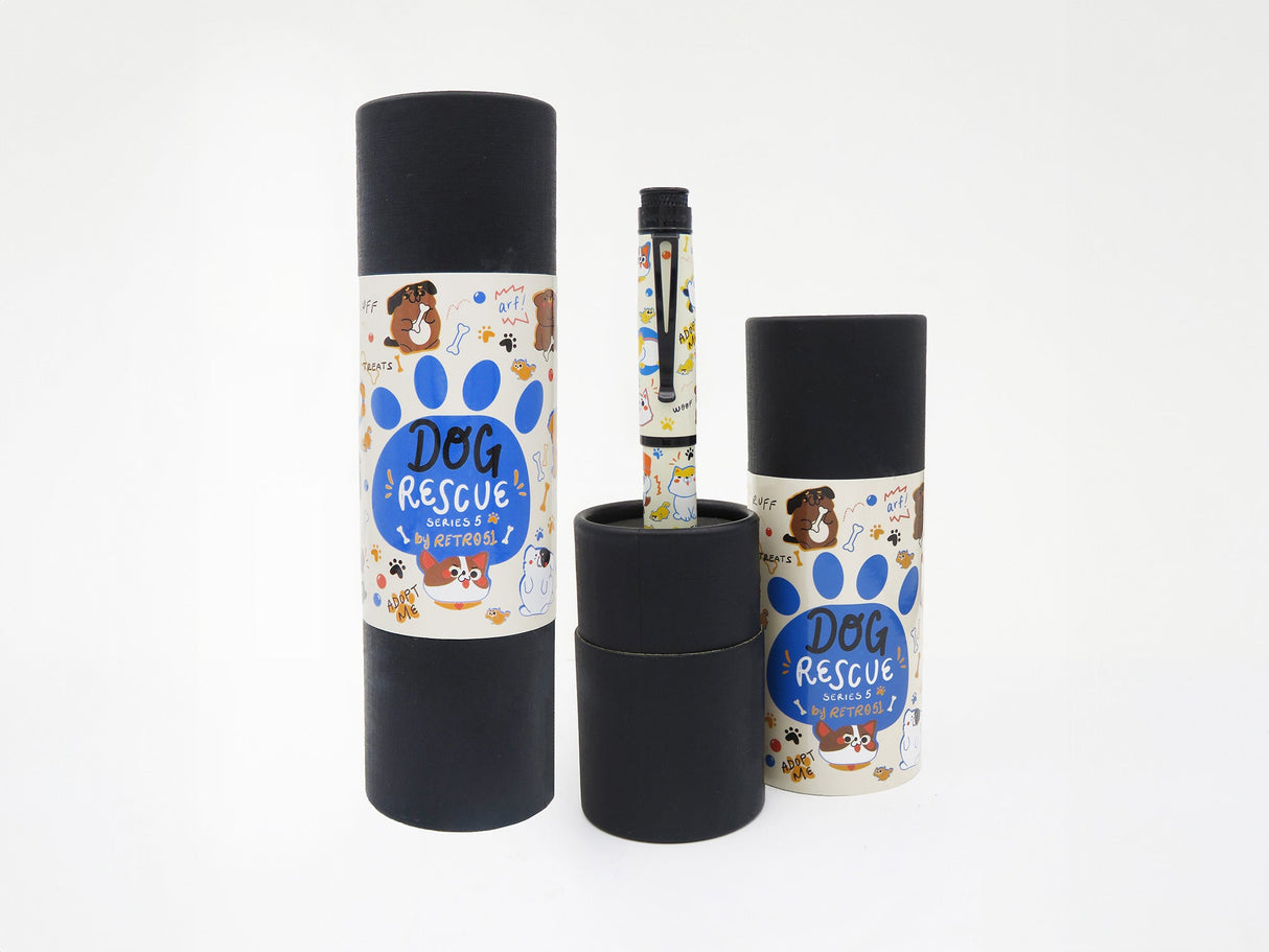 Retro 51 Rollerball and Fountain Pen - Dog Rescue #5