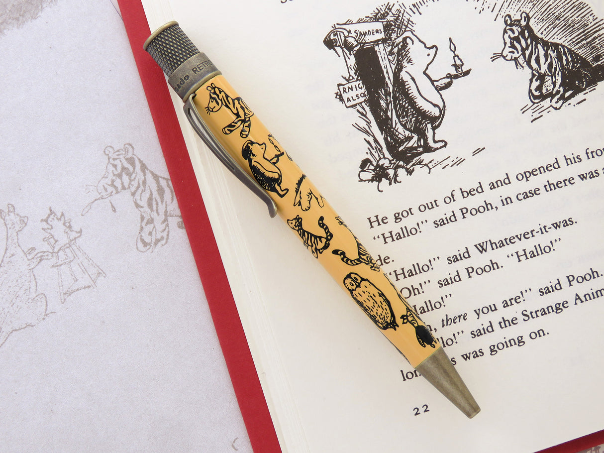 Retro 51 Rollerball and Fountain Pen - The House at Pooh Corner 📚🐻🐯🐷