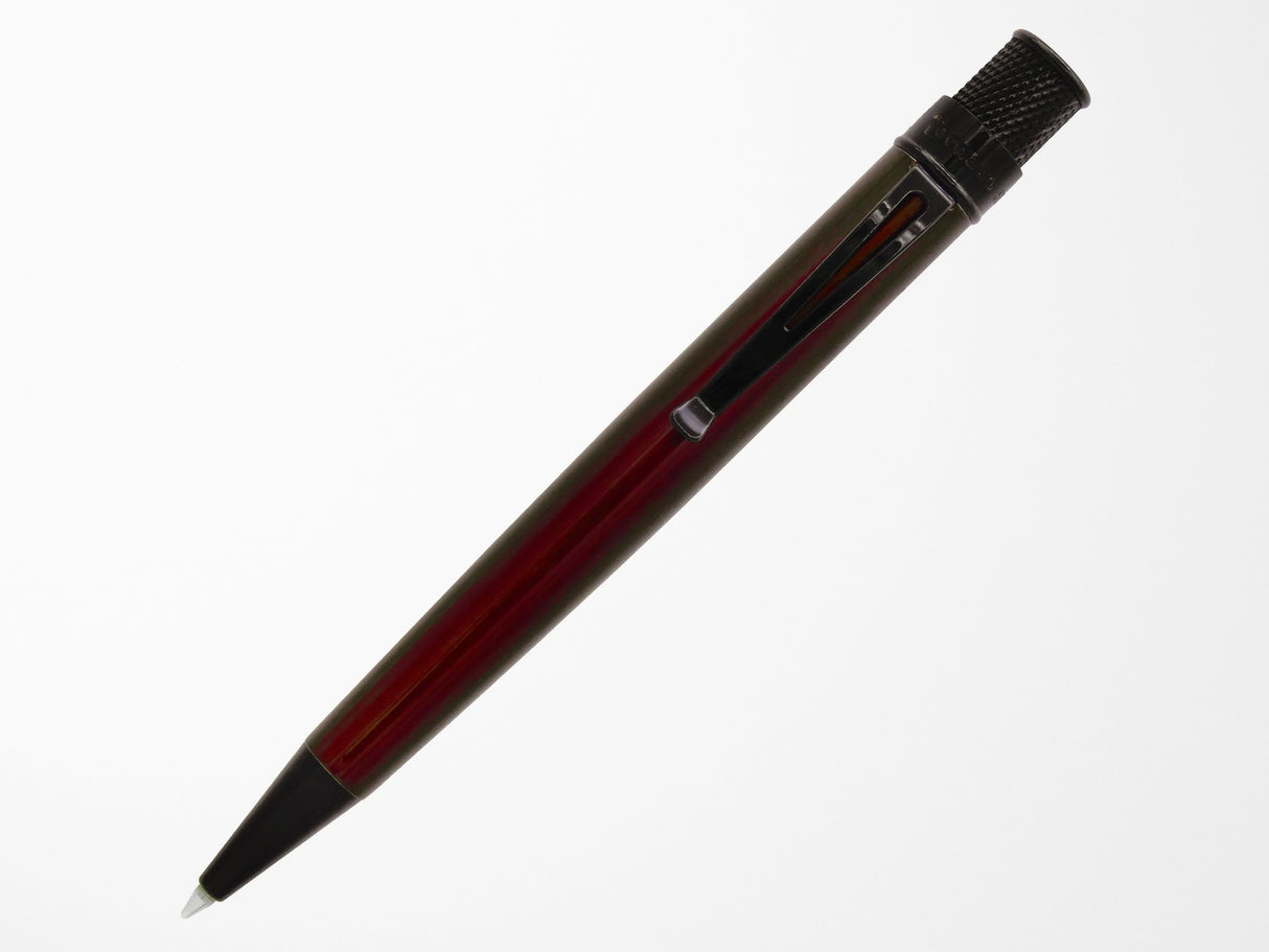 Retro 51 Tornado Rollerball Pen - Stealth Lacquer Black Cherry