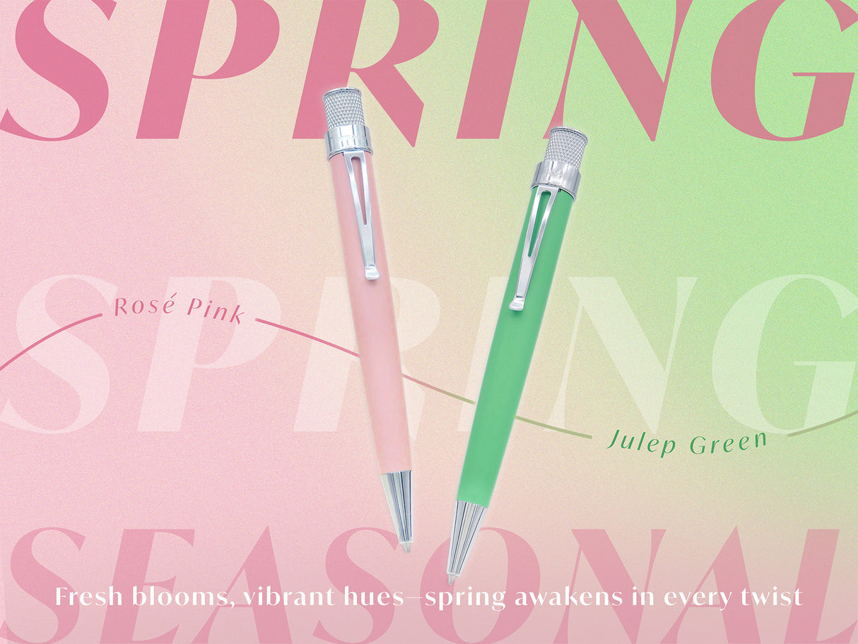 Retro 51 Tornado Spring Limited Rollerball Pens*