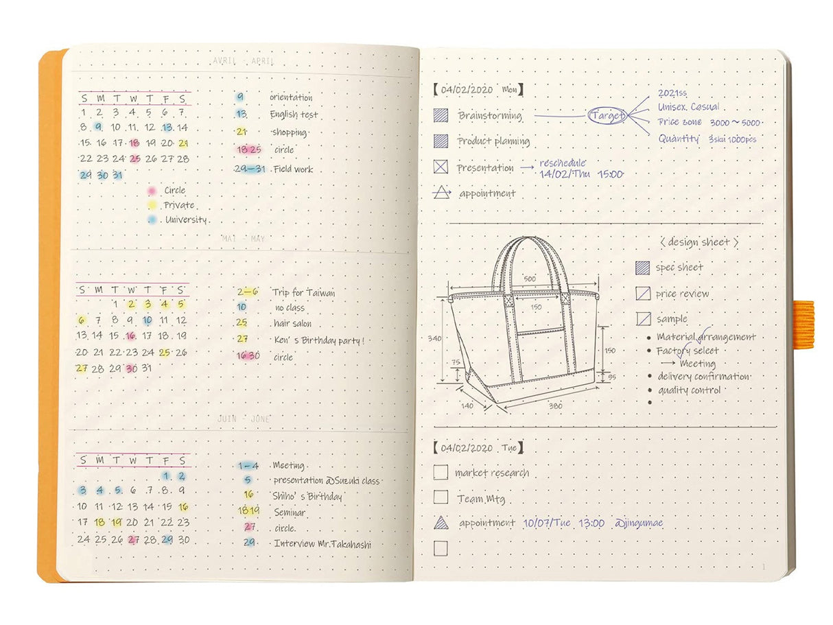 Rhodia Hard Cover Goalbook