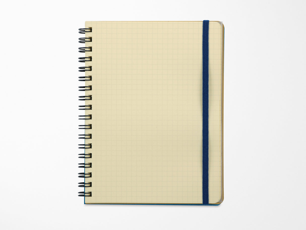 Rollbahn Cap-Martin Spiral Notebook Greige