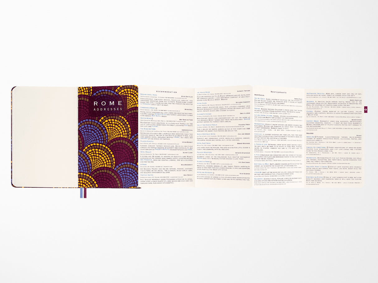 Rome Travel Guide LUXE x Moleskine