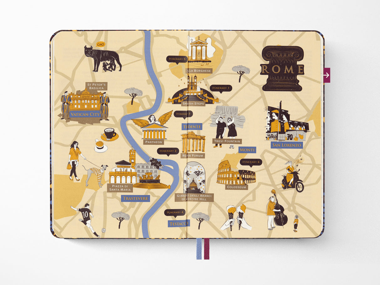 Rome Travel Guide LUXE x Moleskine