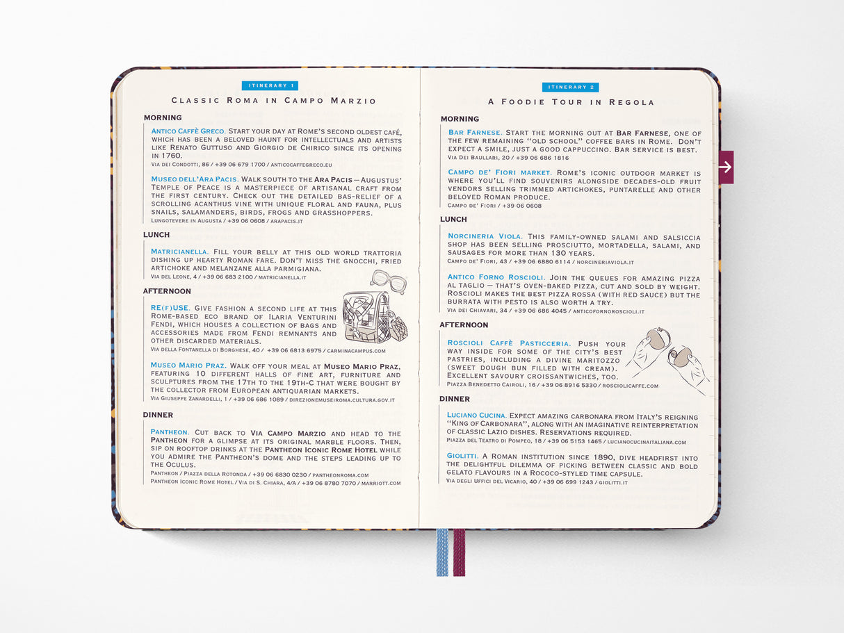 Rome Travel Guide LUXE x Moleskine