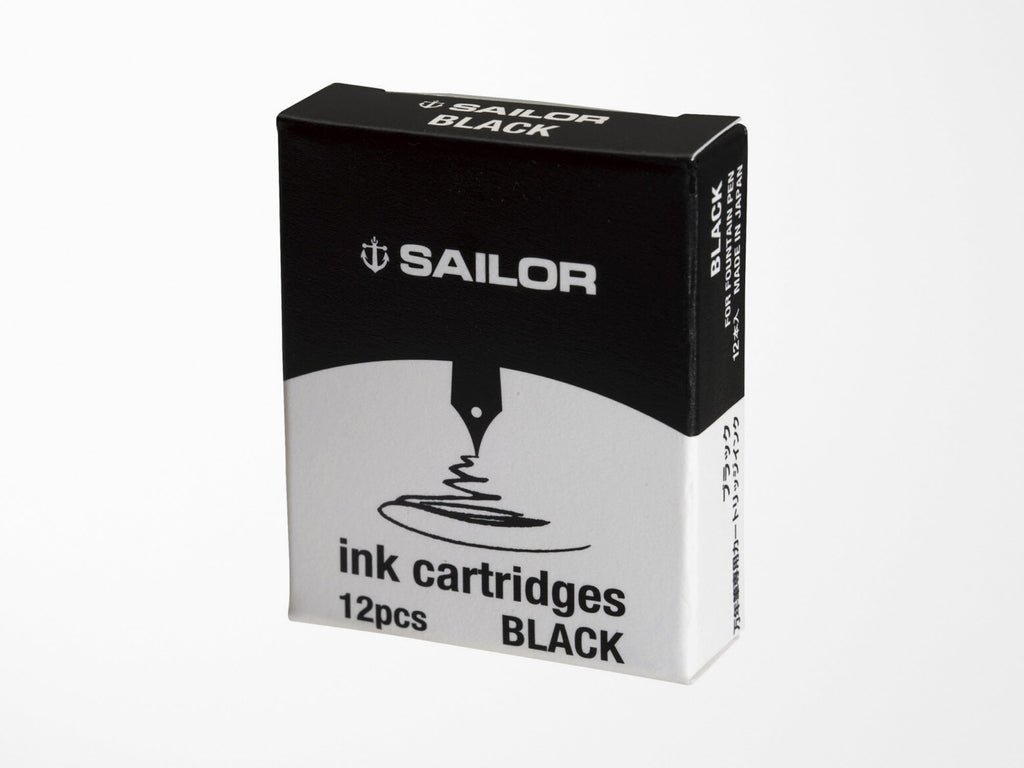 Sailor Ink Cartridge For Fountain Pens - Box of 12
